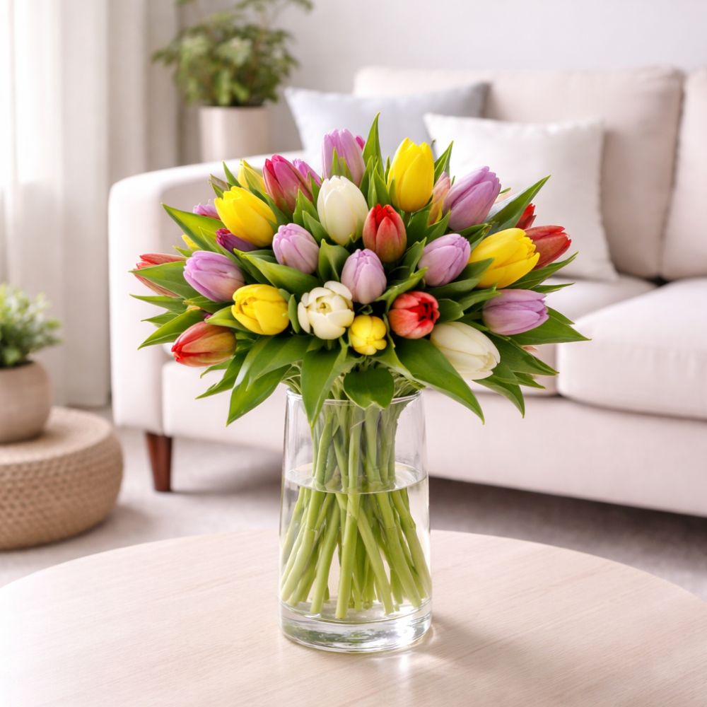 Verse Mixkleur Tulpen