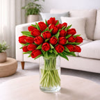 Verse rode tulpen