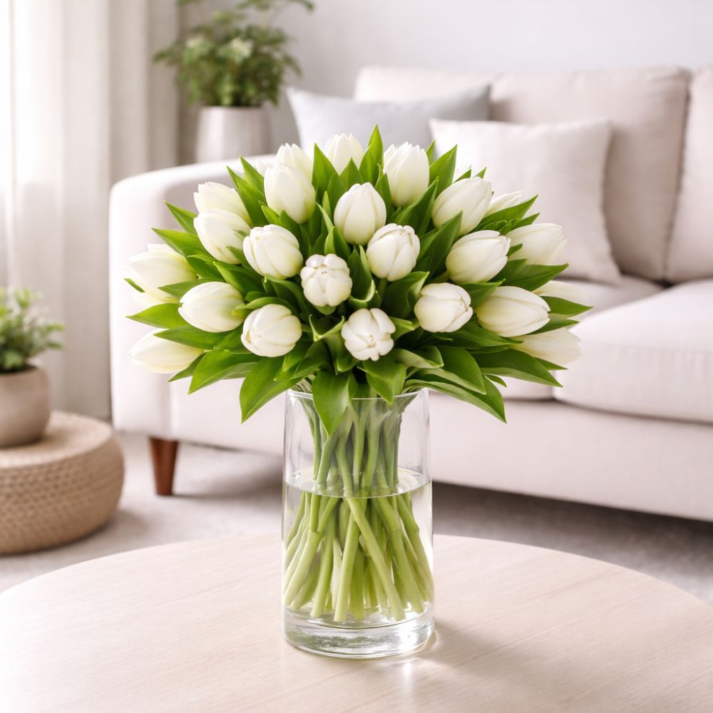 Verse Witte Tulpen